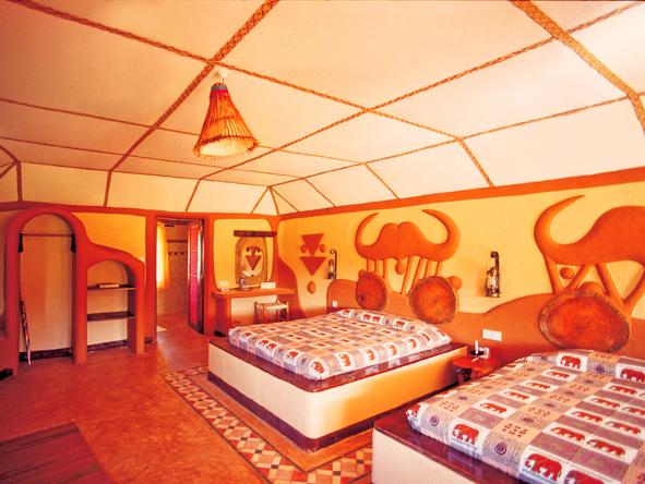 Amboseli Sopa Lodge - Bedroom